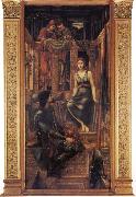 Burne-Jones, Sir Edward Coley King Cophetua and the Beggar Maid china oil painting artist
